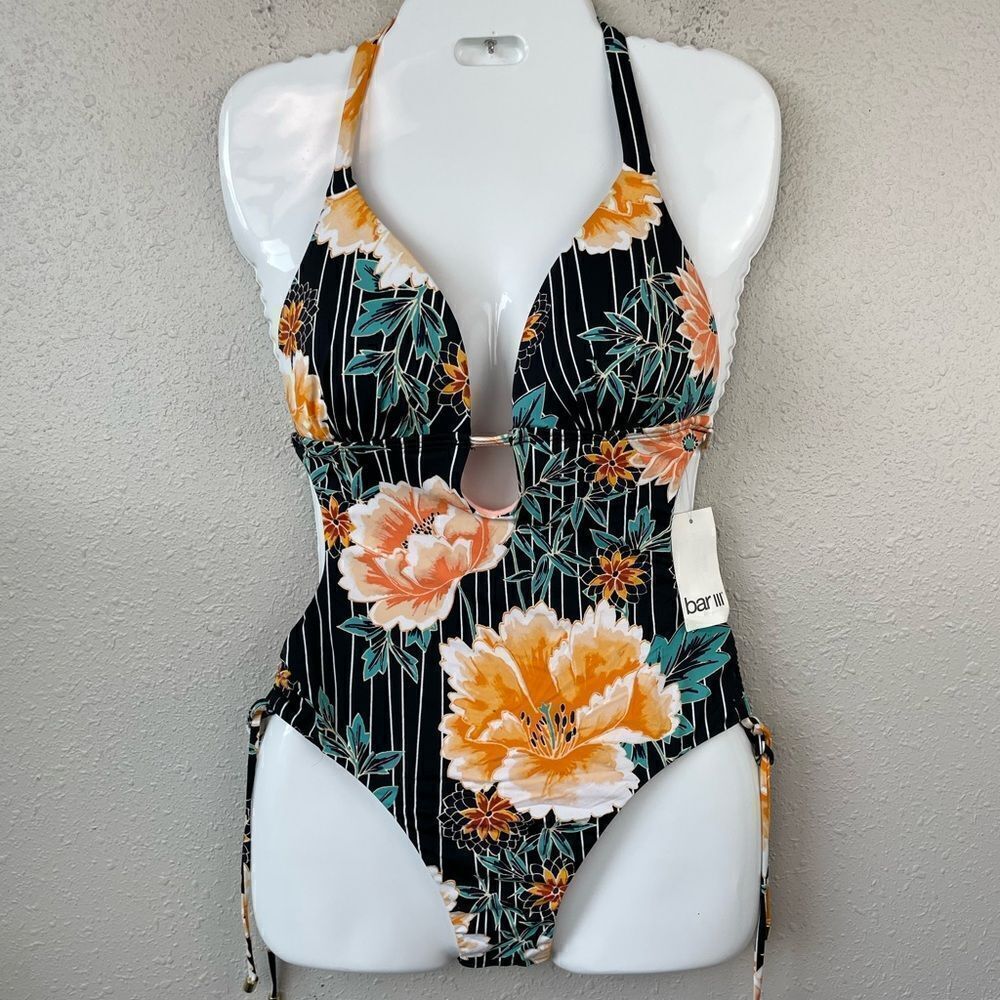 NWT Bar III One Piece Swim Suit Size XS